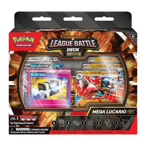 Pokemon Mega Lucario Ex League Battle Deck
